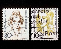 Набор марок Знаменитые женщины, Германия, 1994 год (полный комплект)
